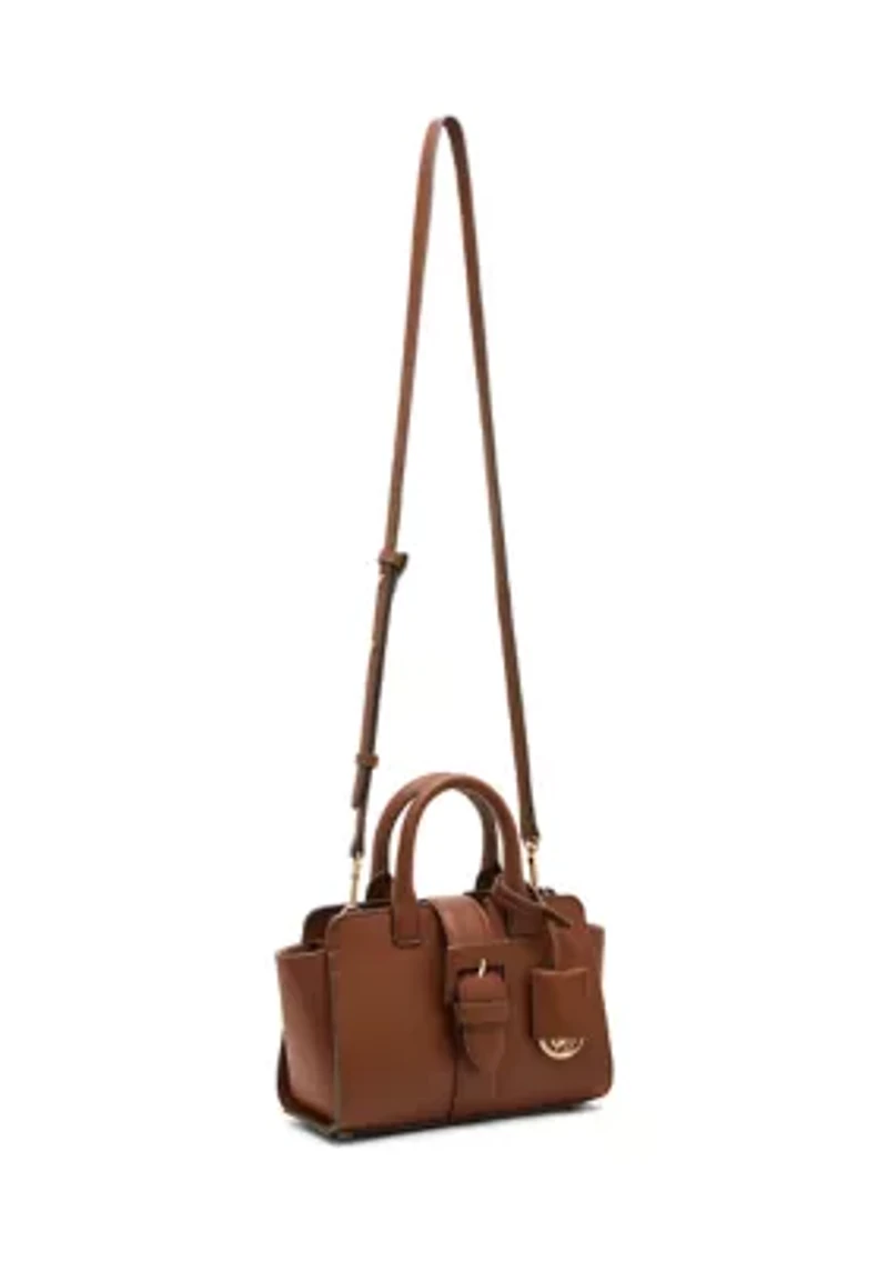 Mini Satchel with Crossbody Strap