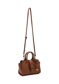 Mini Satchel with Crossbody Strap