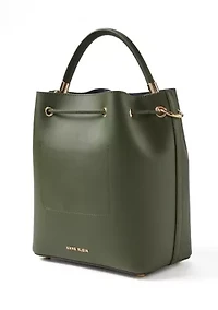 Medium Bucket Bag with Crossbody Strap