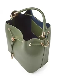 Medium Bucket Bag with Crossbody Strap