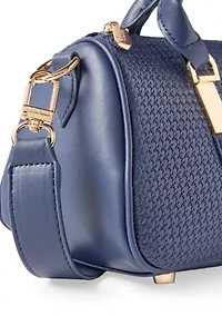 Medium Satchel with Detachable Strap