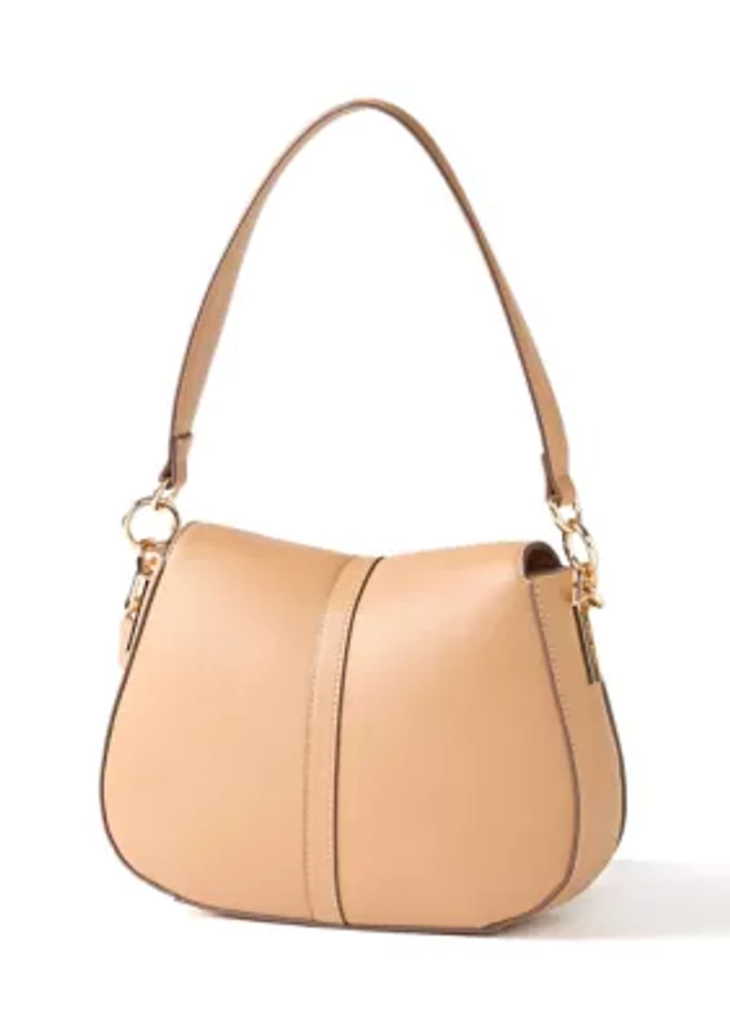 Medium Flap Crossbody with Detachable Strap