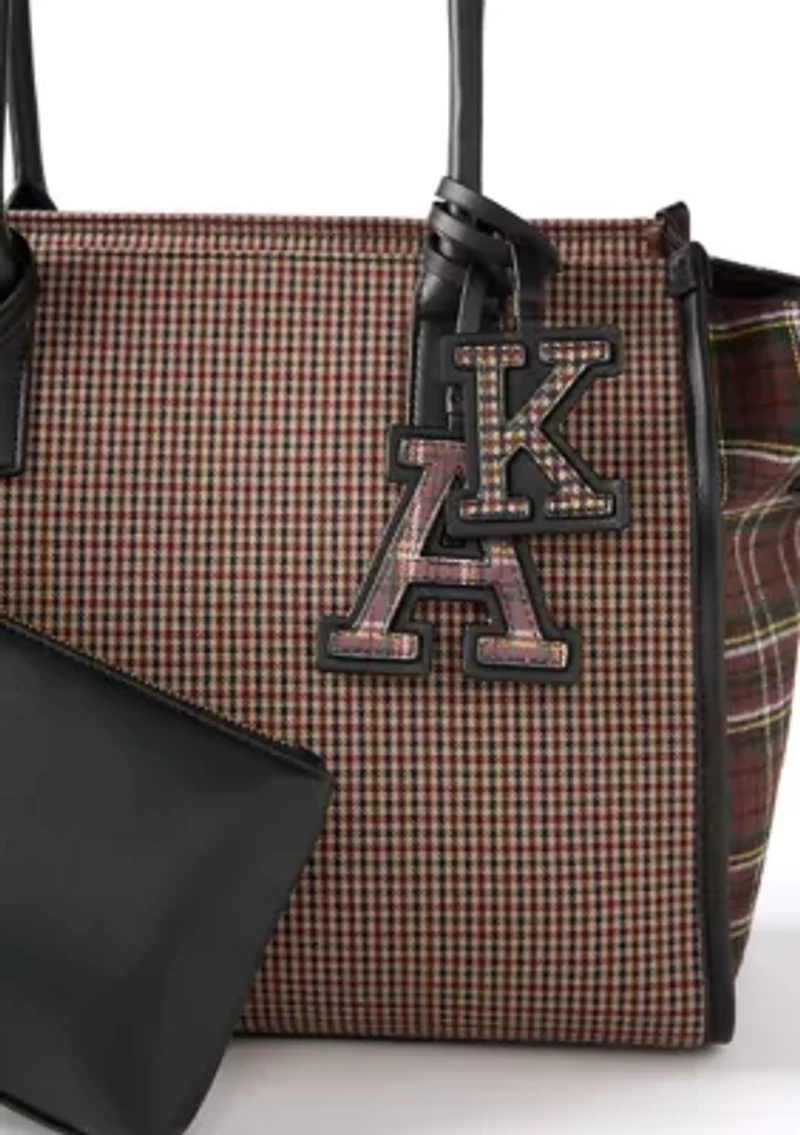 Large Tote Bag with Detachable Crossbody Strap