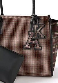 Large Tote Bag with Detachable Crossbody Strap