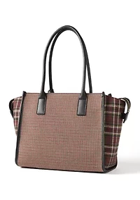 Large Tote Bag with Detachable Crossbody Strap