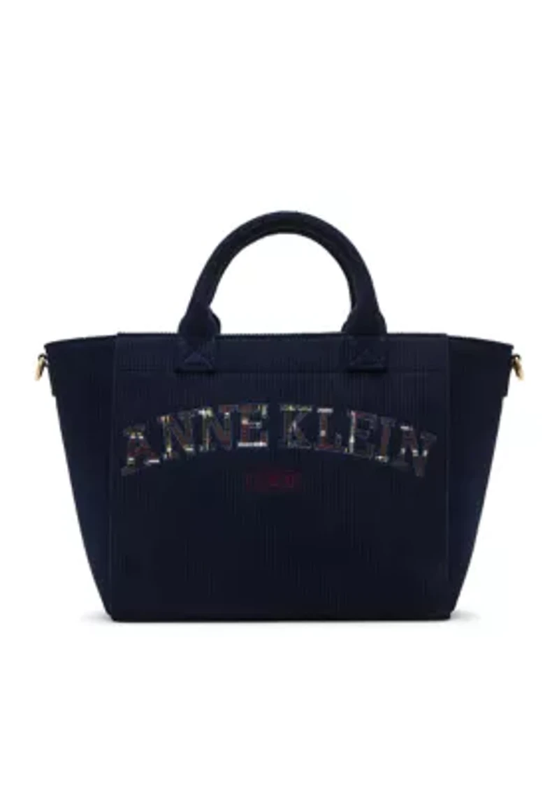 Small Convertible Tote with Detachable Strap