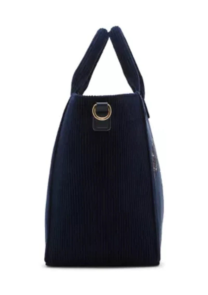 Small Convertible Tote with Detachable Strap