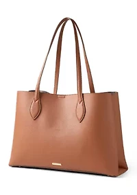 Double Compartment Tote Bag with Pouch