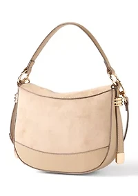 Small Rounded Crossbody with Detachable Strap