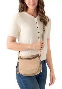 Small Rounded Crossbody with Detachable Strap