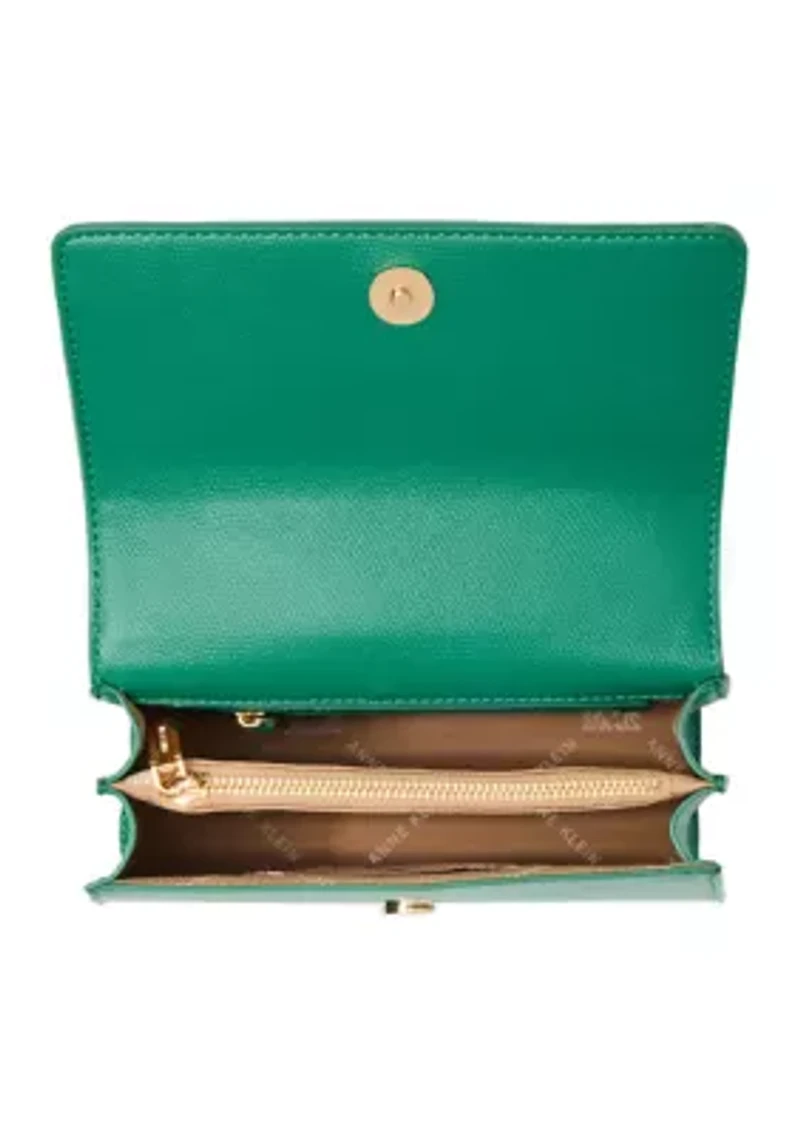 Flap Saddle Crossbody