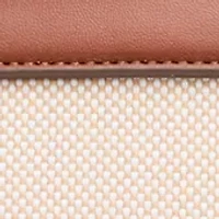 Medium Satchel Bag with Accent Scarf