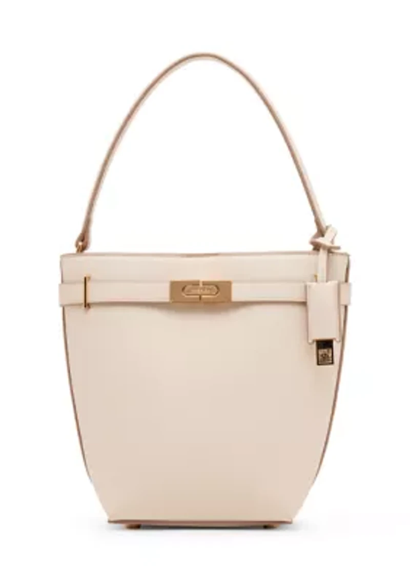 Bucket Crossbody Bag with Detachable Straps