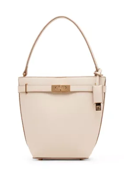 Bucket Crossbody Bag with Detachable Straps