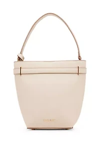 Bucket Crossbody Bag with Detachable Straps