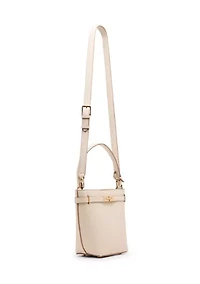 Bucket Crossbody Bag with Detachable Straps