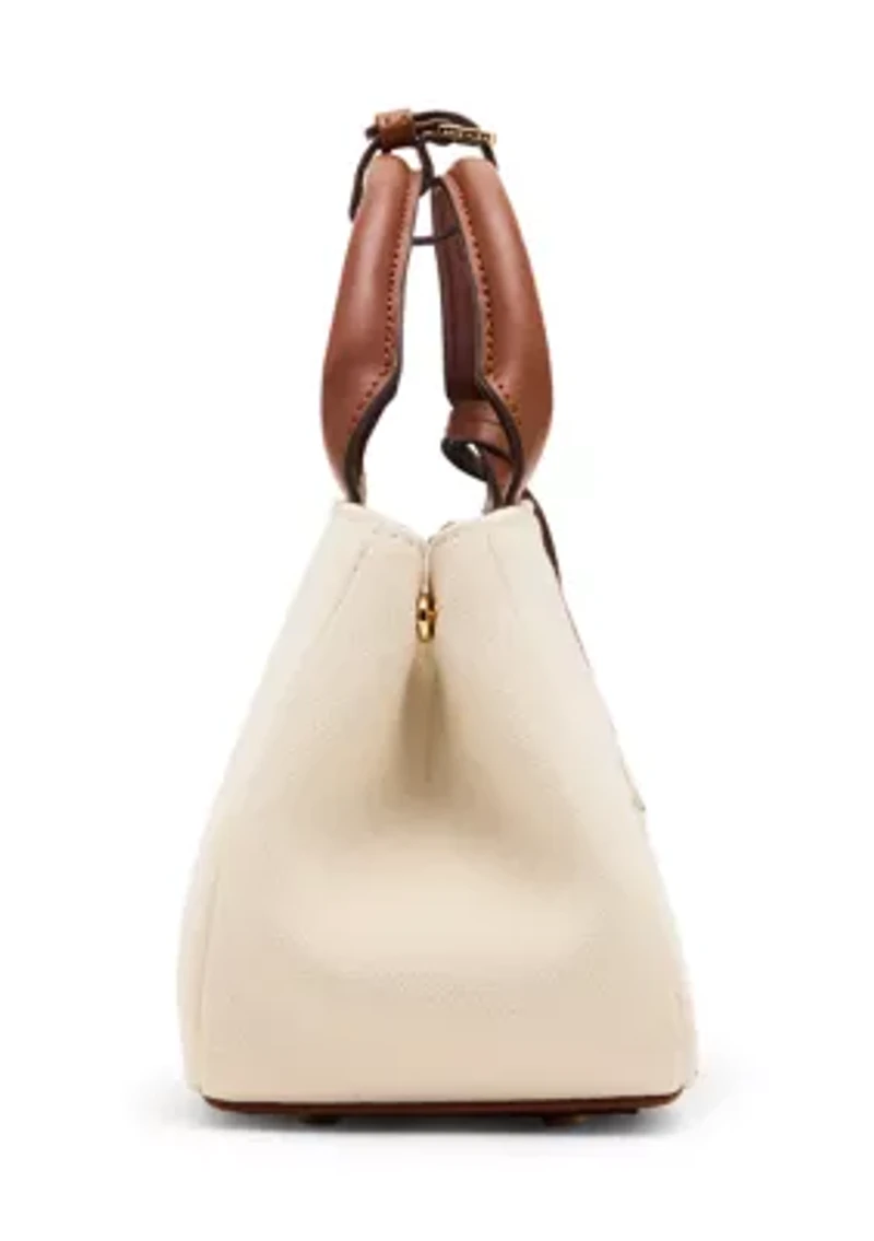 Canvas Small Satchel with Strap