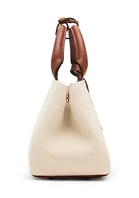 Canvas Small Satchel with Strap