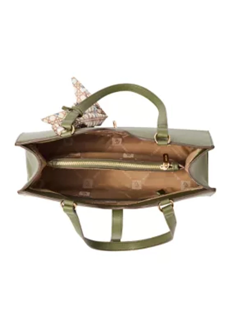 Tote with Scarf and Pouch