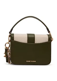 Flap Canvas Crossbody Bag