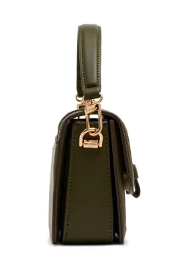 Flap Canvas Crossbody Bag