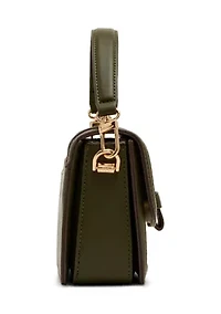 Flap Canvas Crossbody Bag