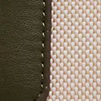 Canvas Shoulder Bag with Charm