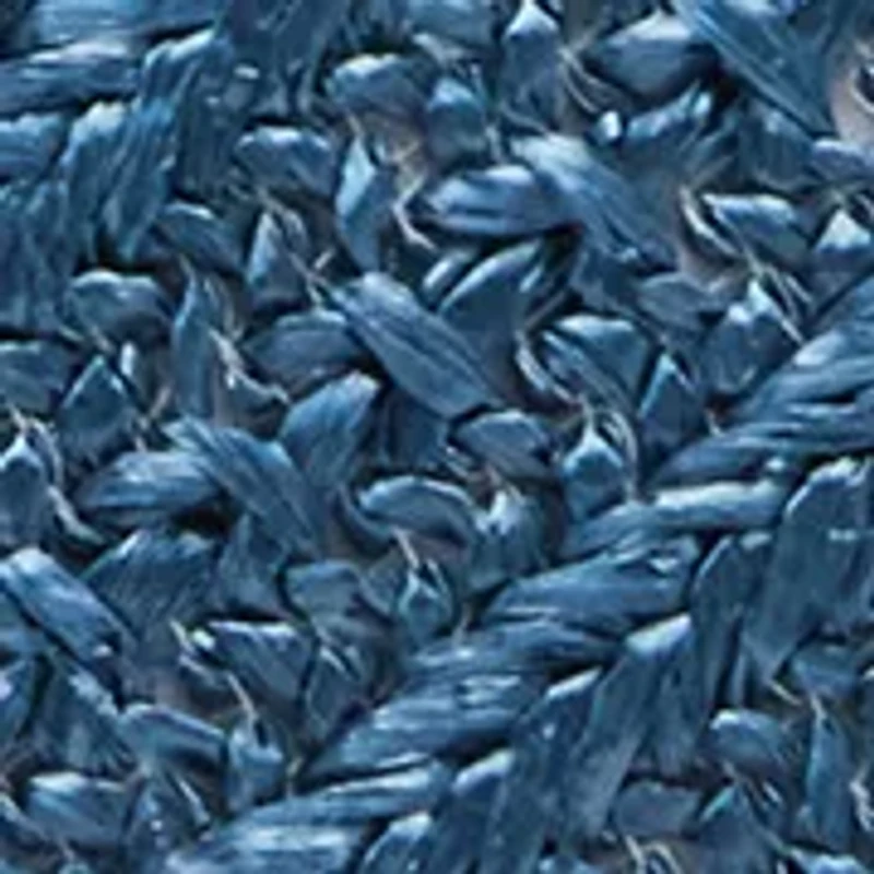 Straw Cutout Handle Crossbody Bag