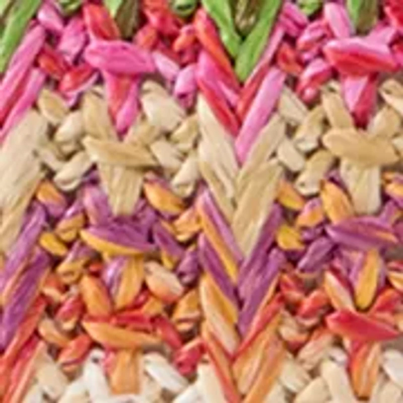 Straw Cutout Handle Crossbody Bag