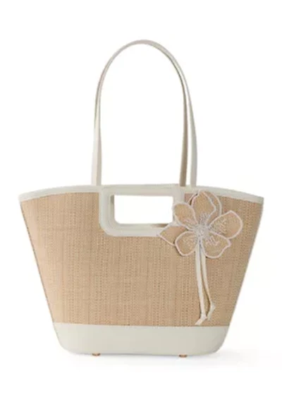 Straw Convertible Tote