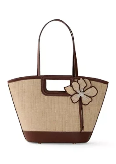 Straw Convertible Tote