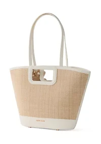 Straw Convertible Tote