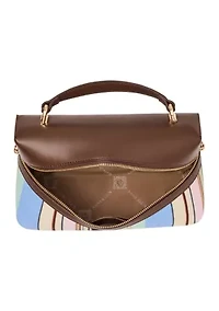 Train Case Bag with Crossbody Strap