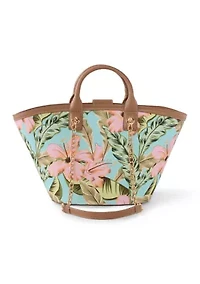 Printed Double Handle Tote Bag
