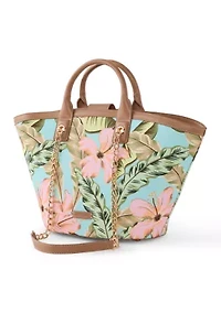 Printed Double Handle Tote Bag
