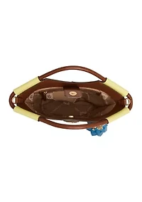 Shopper Bag with Crossbody Strap