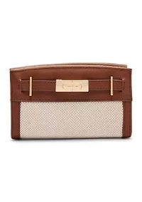 Belted Medium Zip Bifold Bag