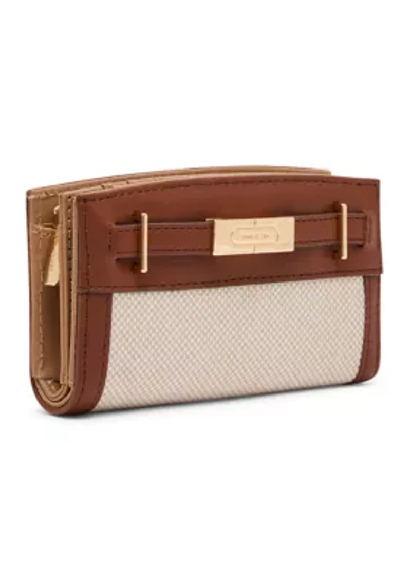 Belted Medium Zip Bifold Bag