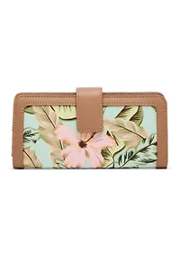 Printed Continental Wallet