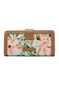Printed Continental Wallet