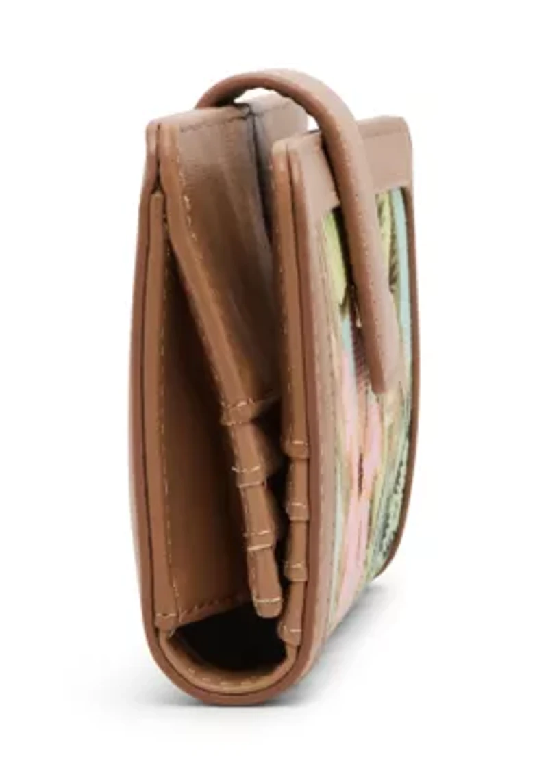 Printed Continental Wallet