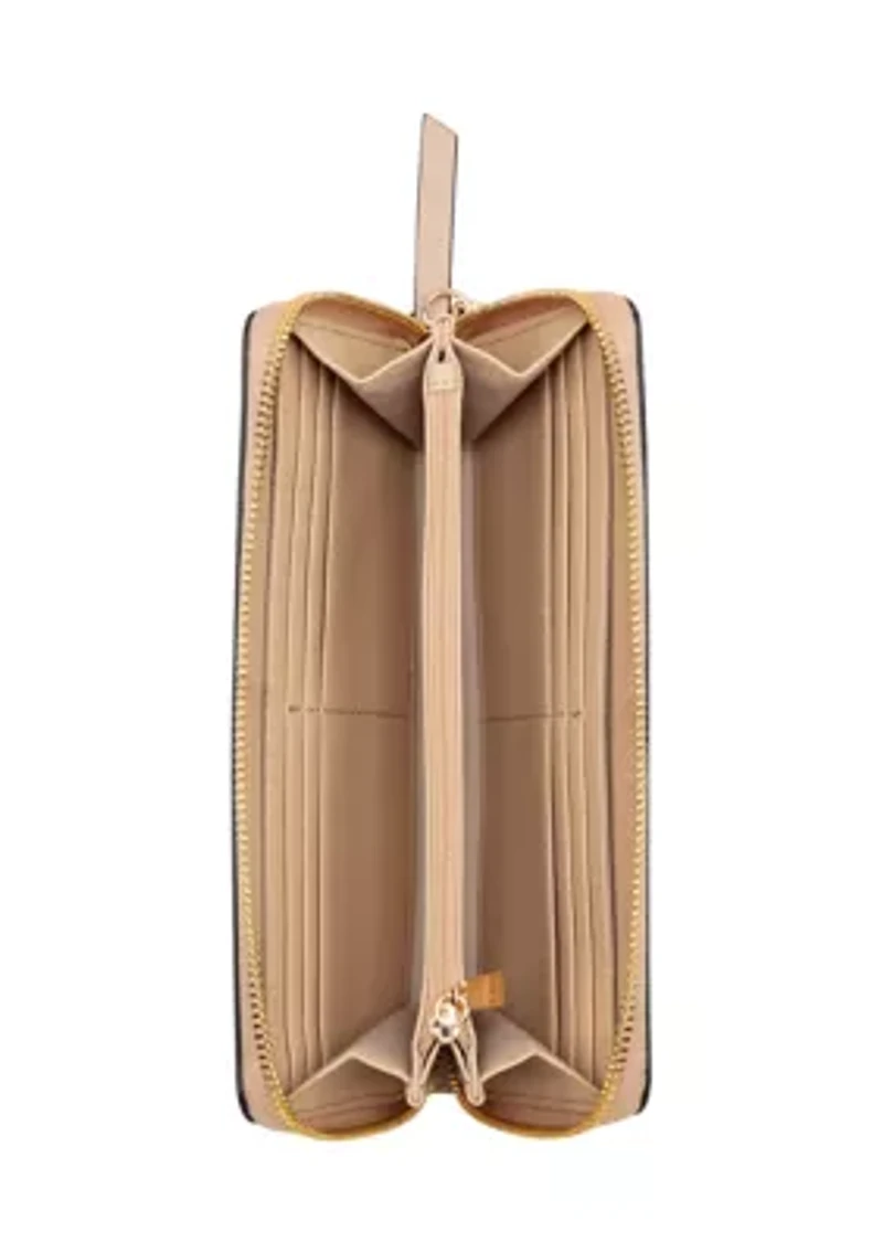 Coenn Zip Around Wallet With Wristlet