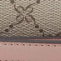 Women's Lock Up Zip Around Wristlet Wallet