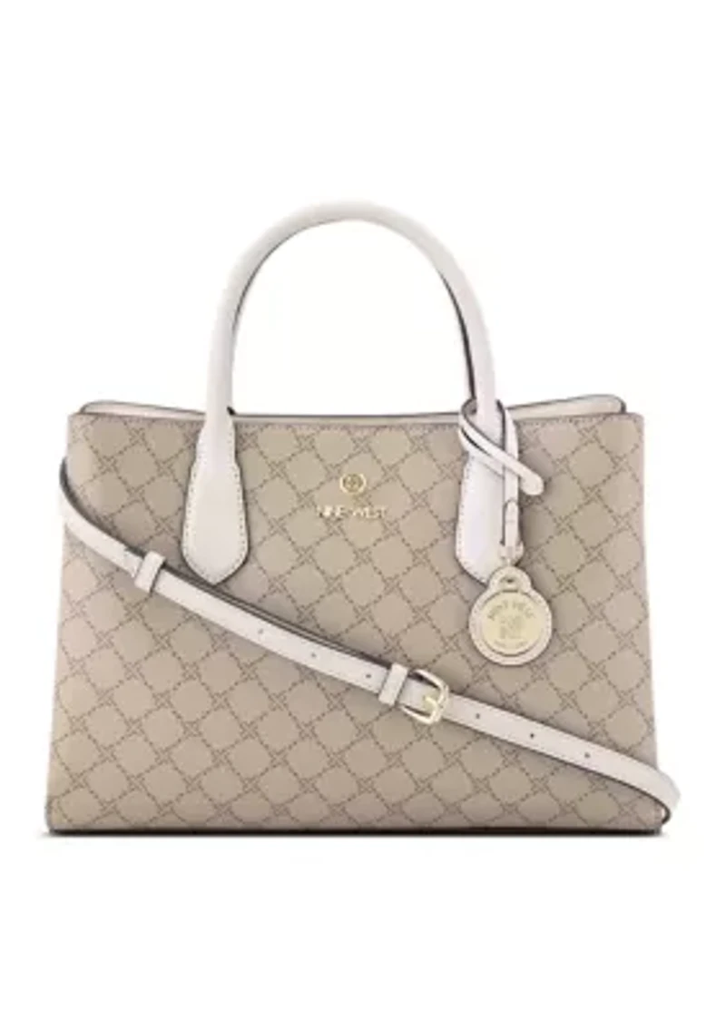 Nine West Kyrie triple compartment satchel