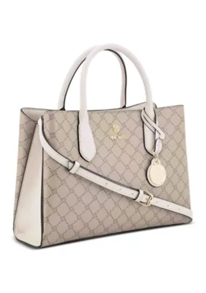 Nine West Kyrie triple compartment satchel