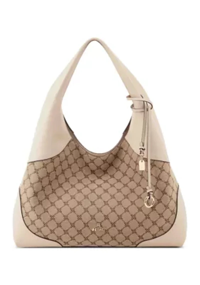 Allie Triple Compartment Shoulder Bag