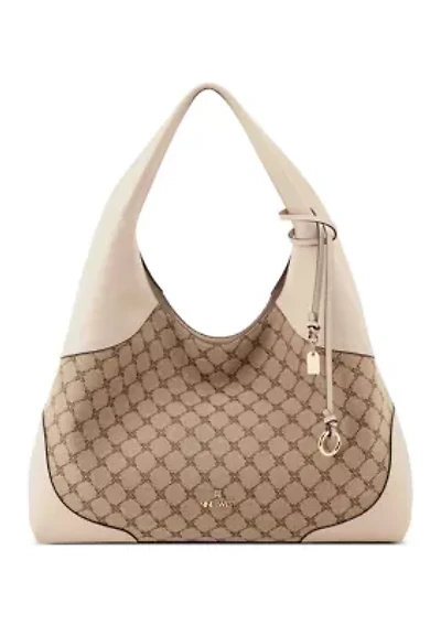 Allie Triple Compartment Shoulder Bag