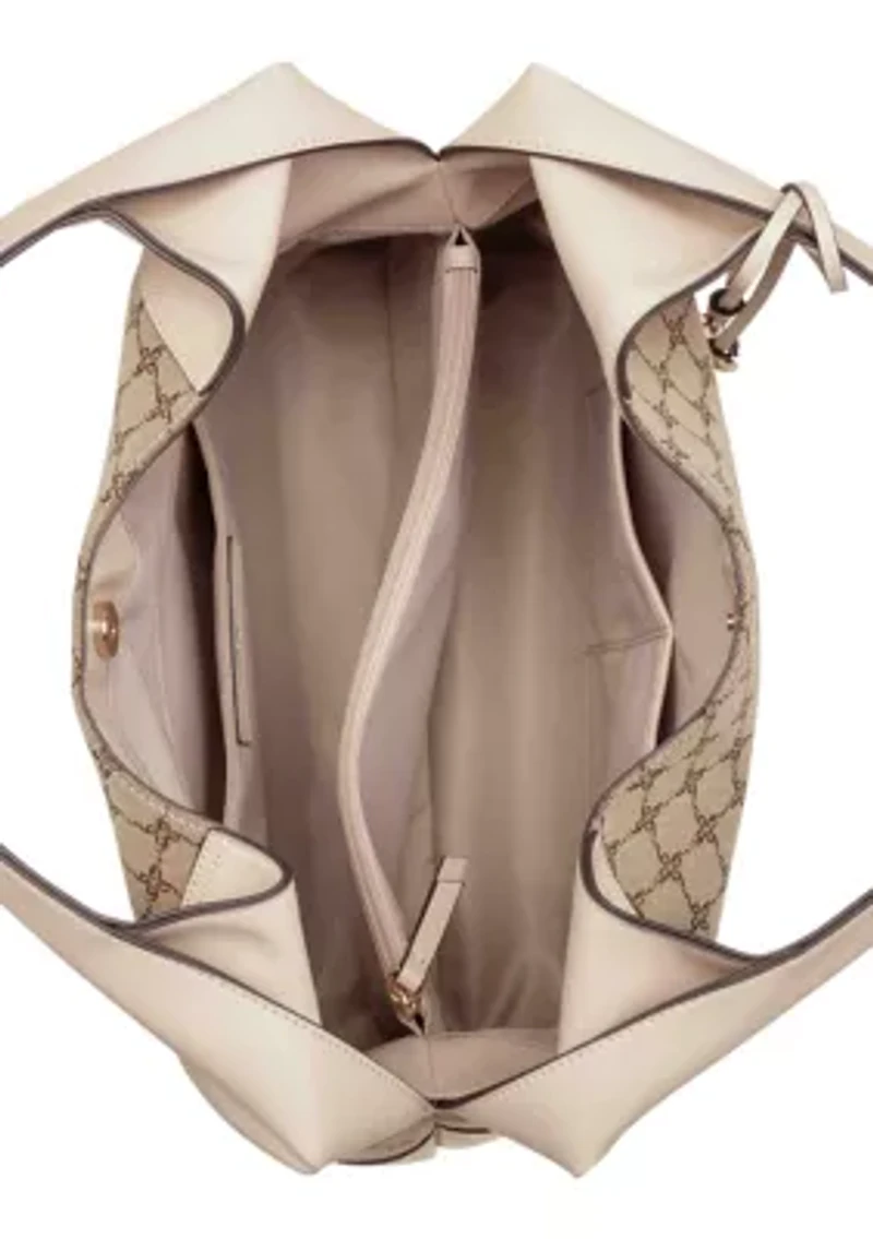 Allie Triple Compartment Shoulder Bag