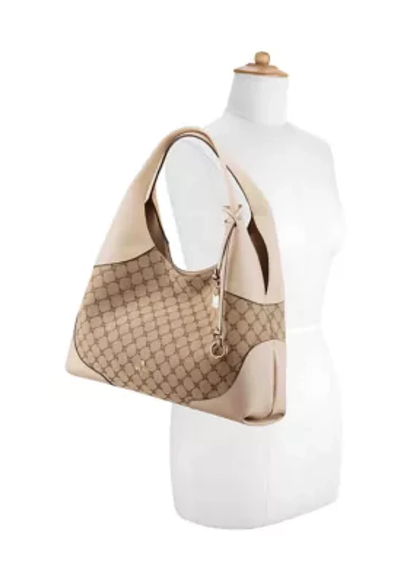 Allie Triple Compartment Shoulder Bag