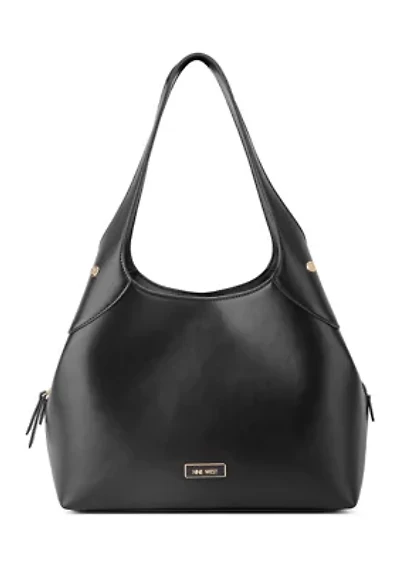 Eamon Triple Compartment Shoulder Bag